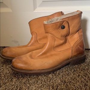 Frye Shearling Lined Boots